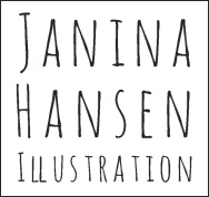 Logo Janina Hansen Illustration